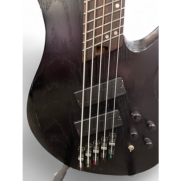 Used Legator NB5F Black Electric Bass Guitar