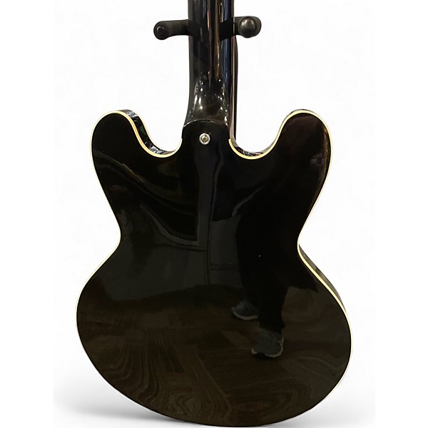 Used Heritage H535 Black Hollow Body Electric Guitar