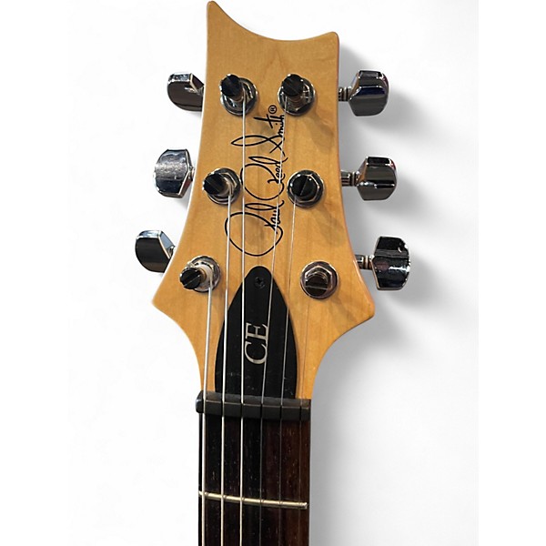 Used 2019 PRS CE24 Trampas Green Solid Body Electric Guitar