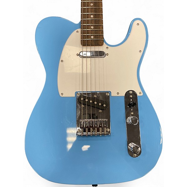 Used Squier Sonic Telecaster Califoria Blue Solid Body Electric Guitar