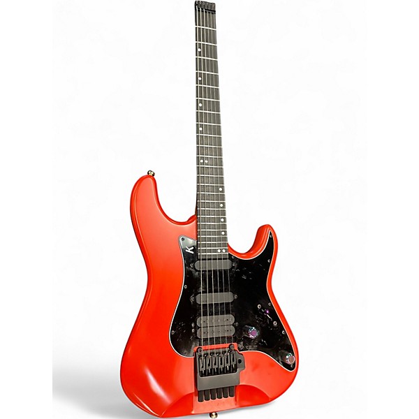 Used Kiesel delos headless racing red Solid Body Electric Guitar