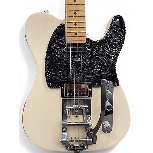 Used Fender FSR Telecaster Alpine White Solid Body Electric Guitar