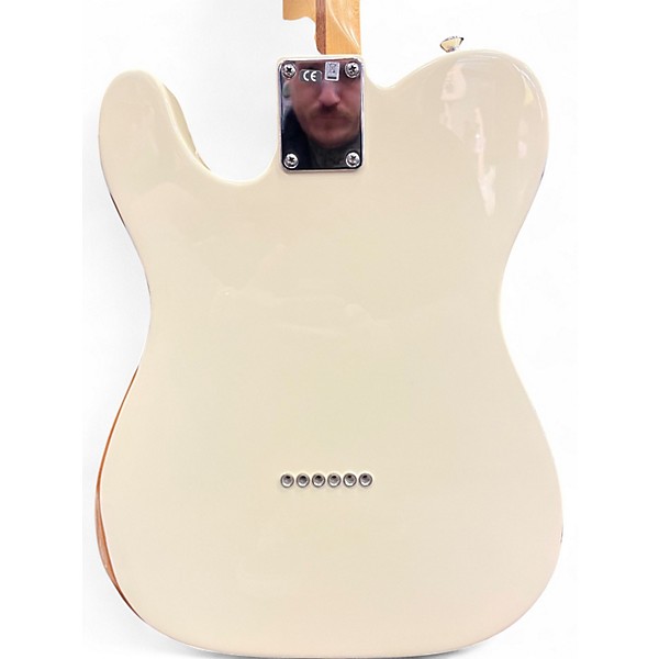 Used Fender FSR Telecaster Alpine White Solid Body Electric Guitar