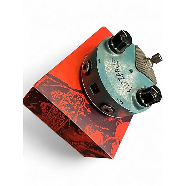 Used Dunlop Jimi Hendrix Fuzz Face Mini Turquoise Effect Pedal