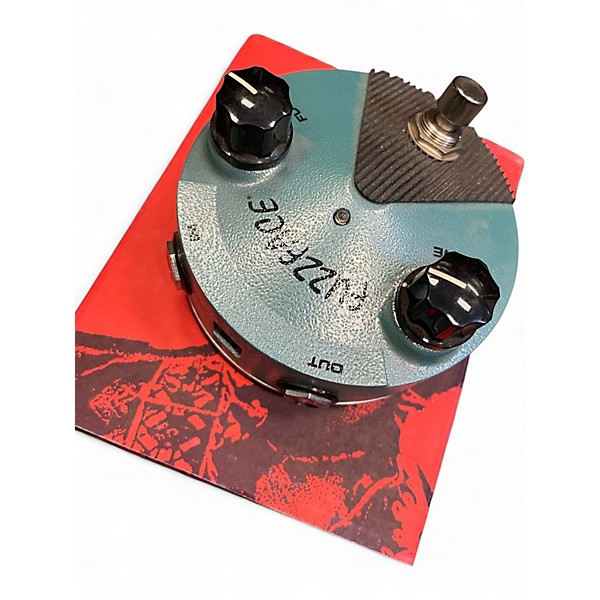 Used Dunlop Jimi Hendrix Fuzz Face Mini Turquoise Effect Pedal