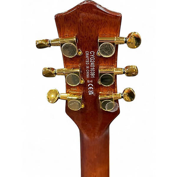 Used Gretsch Guitars lectromatic Pristine Jet Single-Cut Electric Guitar White Go WHITE GOLD Solid Body Electric Guitar