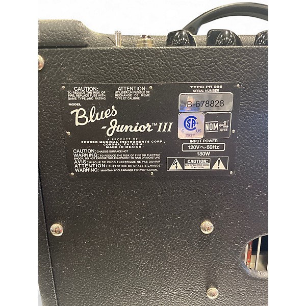 Used Fender FSR Blues Jr III Tube Guitar Combo Amp