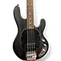 Used Sterling by Music Man Sub 4 Trans Black Electric Bass Guitar