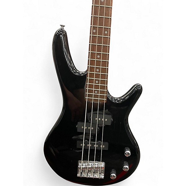 Used Ibanez GSRM20 Mikro Short Scale Black Electric Bass Guitar