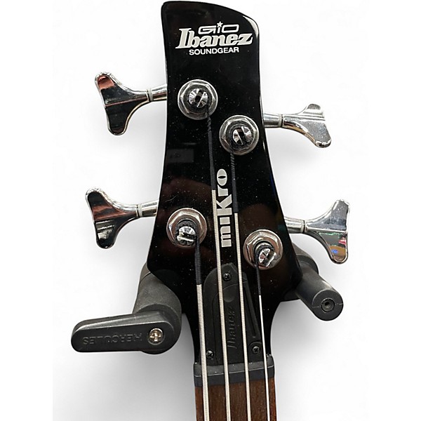 Used Ibanez GSRM20 Mikro Short Scale Black Electric Bass Guitar