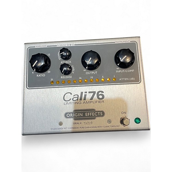 Used Origin Effects Cali76TX Limiting Amplifier Effect Pedal