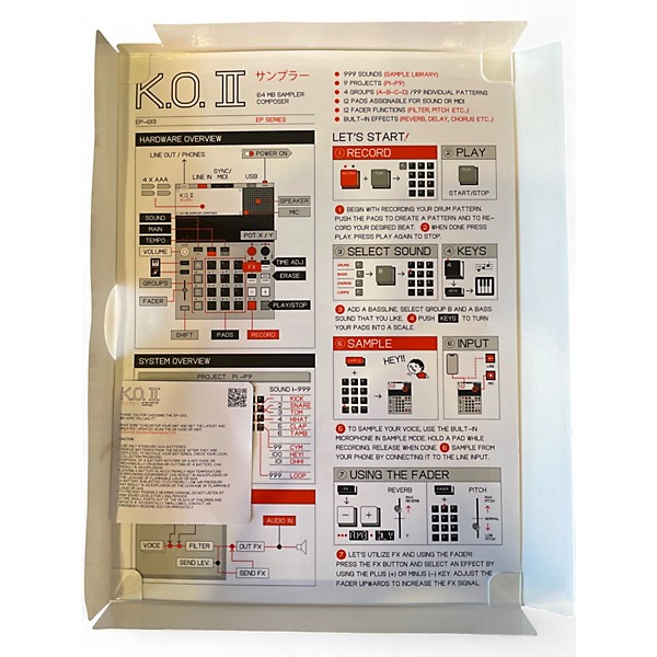 Used teenage engineering K.O. II Production Controller