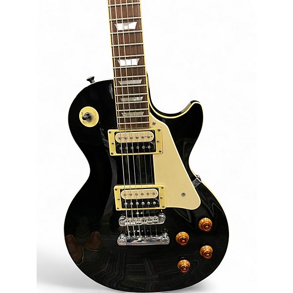 Used Epiphone Les Paul Standard Black Solid Body Electric Guitar