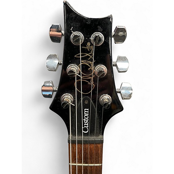 Used 2017 PRS Custom 24 Trans Charcoal Burst Solid Body Electric Guitar