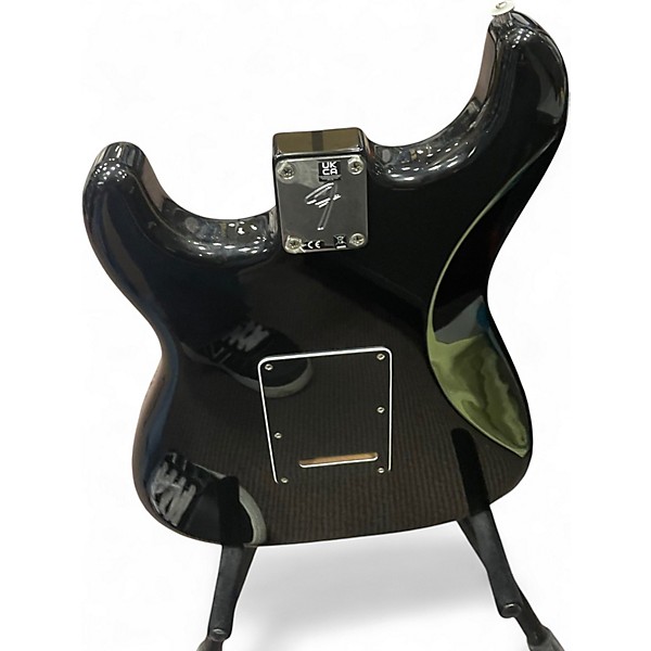 Used Fender Player Stratocaster Black Solid Body Electric Guitar