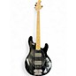 Used Ernie Ball Music Man Stingray HH 4 String Black Electric Bass Guitar thumbnail
