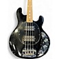 Used Ernie Ball Music Man Stingray HH 4 String Black Electric Bass Guitar