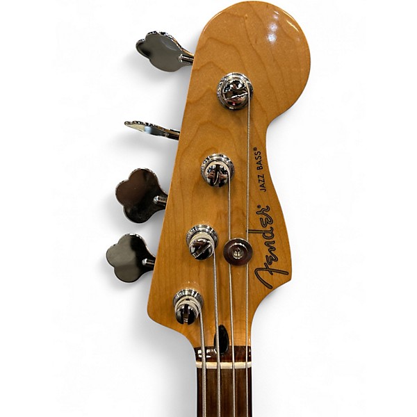 Used Fender Player Jazz Bass 3 Color Sunburst Electric Bass Guitar