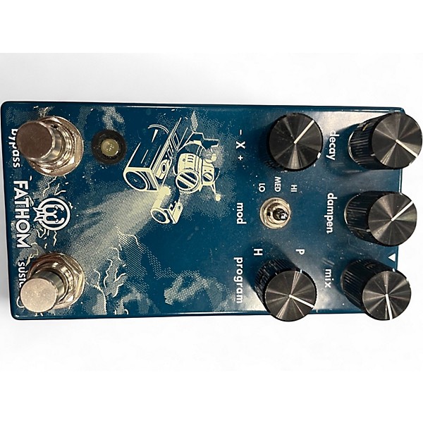 Used Walrus Audio Fathom Reverb Effect Pedal