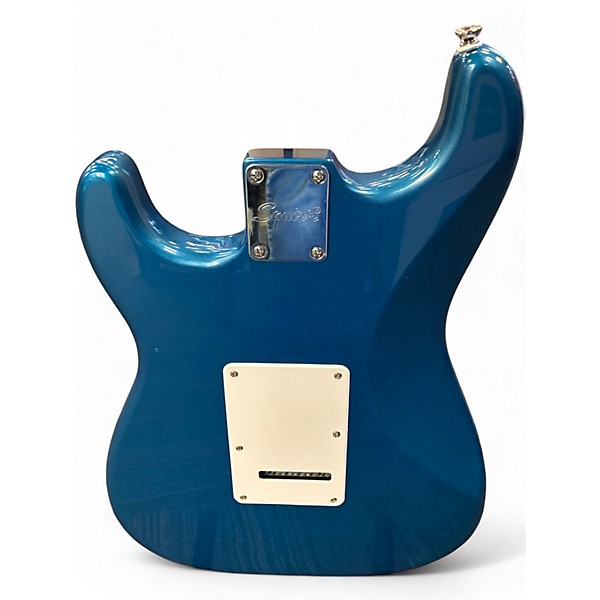Used Squier Stratocaster HSS Blue Solid Body Electric Guitar