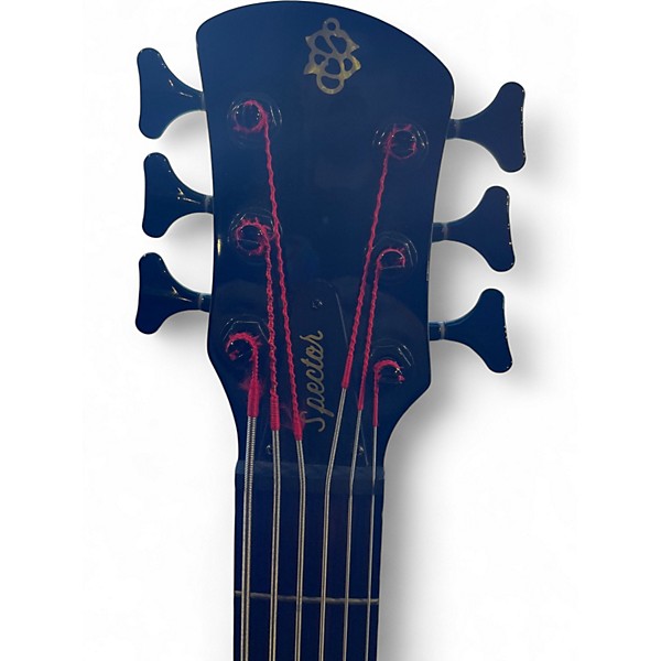 Used Spector Legend 6 Classic Aztec Gold Electric Bass Guitar