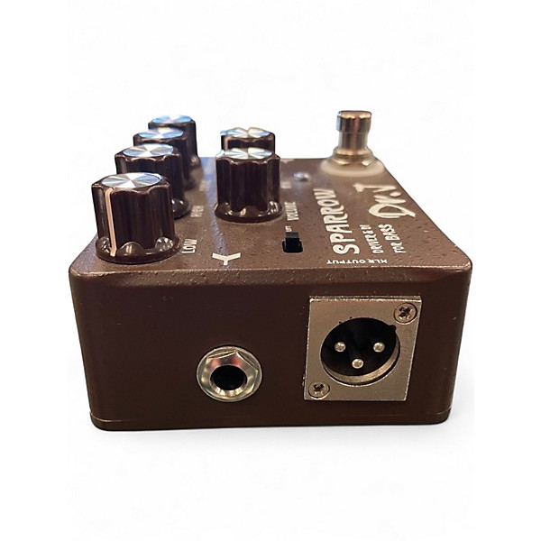 Used Dr. J Pedals D-53 Sparrow Driver & DI Bass Effect Pedal