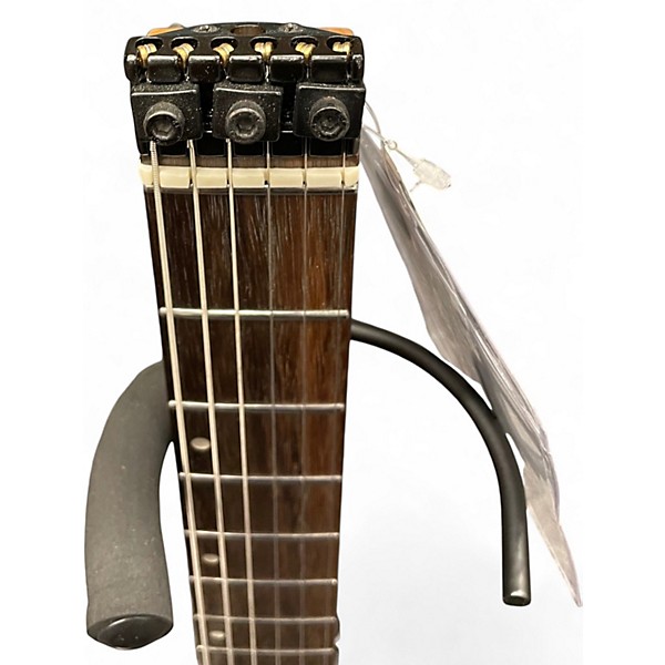 Used Eart GW-2  Black Solid Body Electric Guitar