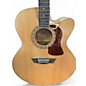 Used Washburn HJ40SCE Natural Acoustic Electric Guitar