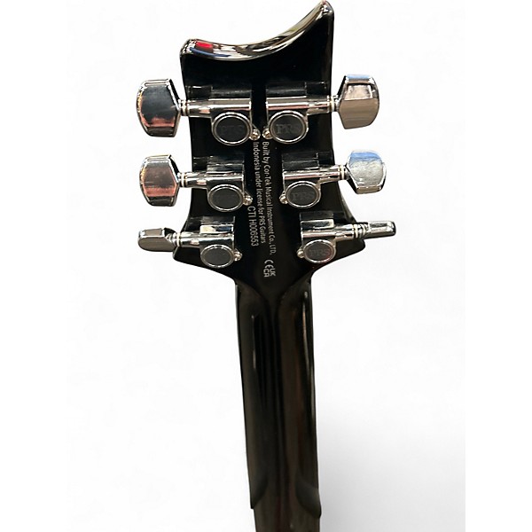 Used PRS SE Custom 24 Purple Solid Body Electric Guitar