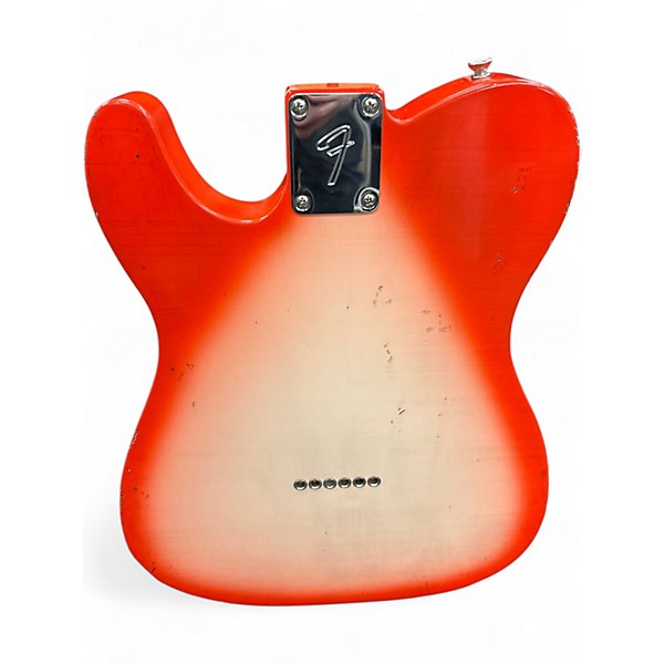 Used Fender Standard Telecaster Worn Cherry Solid Body Electric Guitar