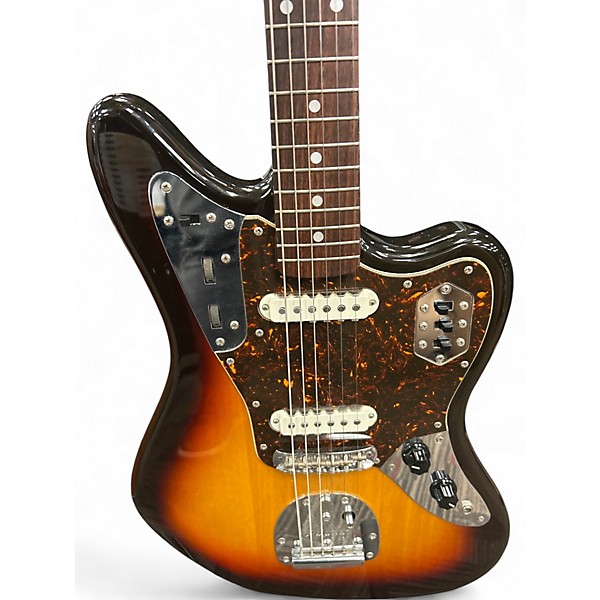 Used Fender Jaguar JG66 2 Tone Sunburst Solid Body Electric Guitar