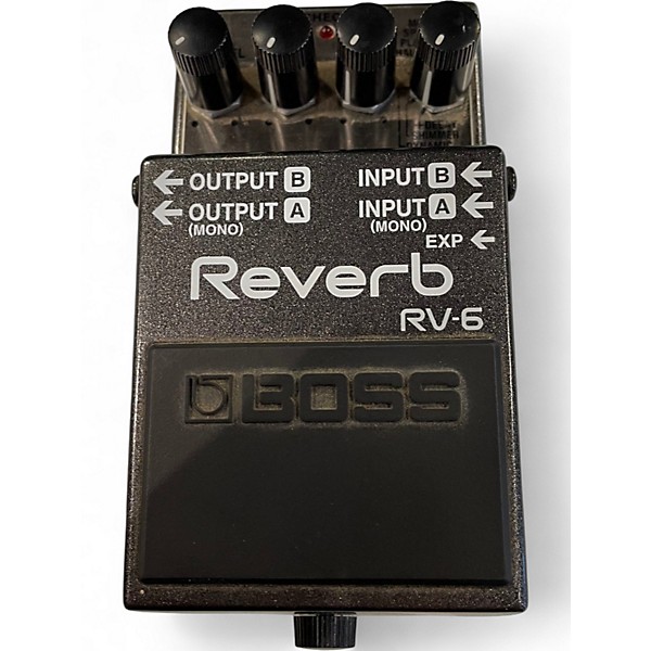 Used BOSS RV6 Digital Reverb Effect Pedal