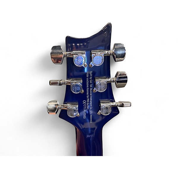 Used PRS SE Standard 24 Blue Solid Body Electric Guitar