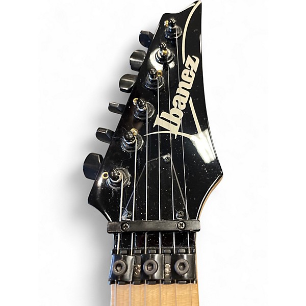 Used Ibanez RG550 Genesis Black Solid Body Electric Guitar