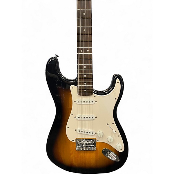 Used Squier Bullet Stratocaster 2 Color Sunburst Solid Body Electric Guitar