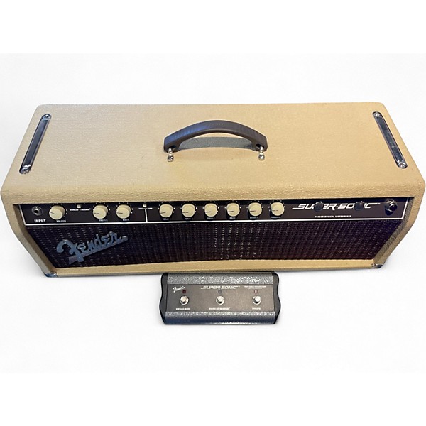 Used Fender Super Sonic 60 60W Tube Guitar Amp Head
