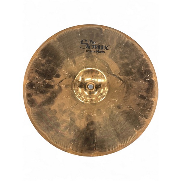Used SABIAN 14in PRO SONIX PAIR CYMBALS Cymbal