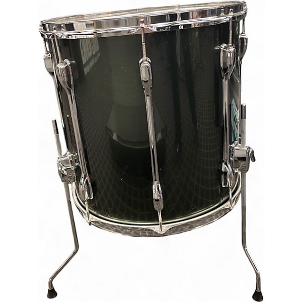 Used TAMA 16in Rockstar FLOOR TOM DARK GREEN Drum