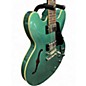 Used Epiphone ES335 green Hollow Body Electric Guitar