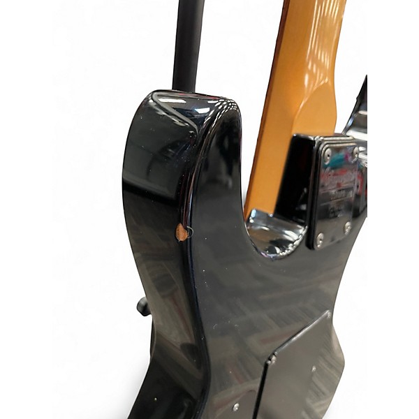 Vintage 1980s Charvette By Charvel Charvette Black Solid Body Electric Guitar