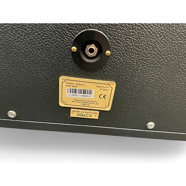 Used Marshall 2061CX 2x12 Guitar Cabinet