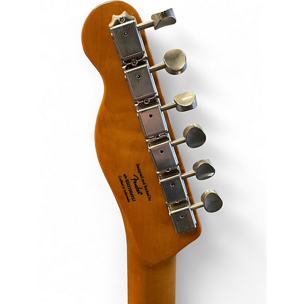 Used Squier Classic Vibe Baritone Custom Telecaster Black Solid Body Electric Guitar