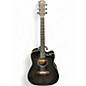 Used Yamaha A1M Trans Black Acoustic Electric Guitar