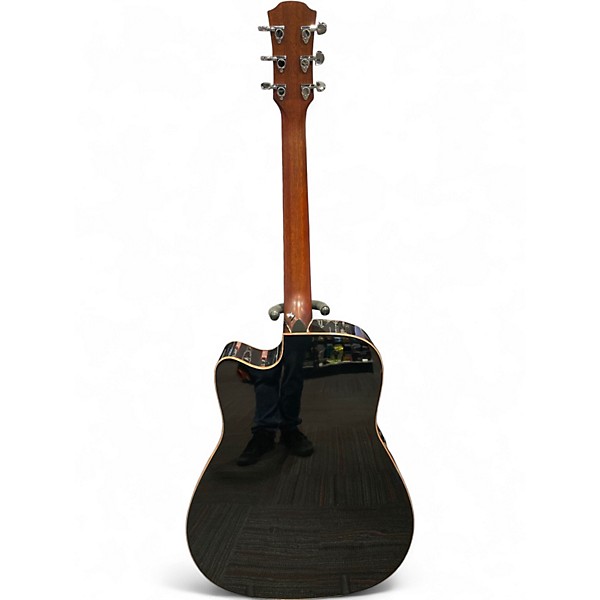 Used Yamaha A1M Trans Black Acoustic Electric Guitar