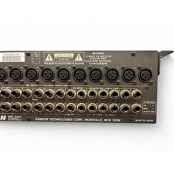 Used Samson MPL 2242 Powered Mixer