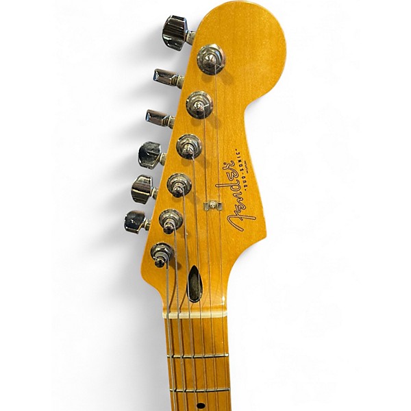 Used Fender Duo Sonic Capri Orange Solid Body Electric Guitar