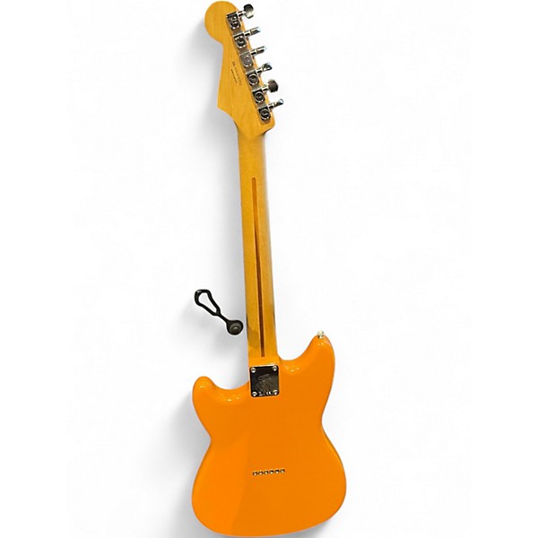Used Fender Duo Sonic Capri Orange Solid Body Electric Guitar