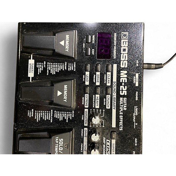 Used BOSS ME25 Guitar Multi Effect Processor