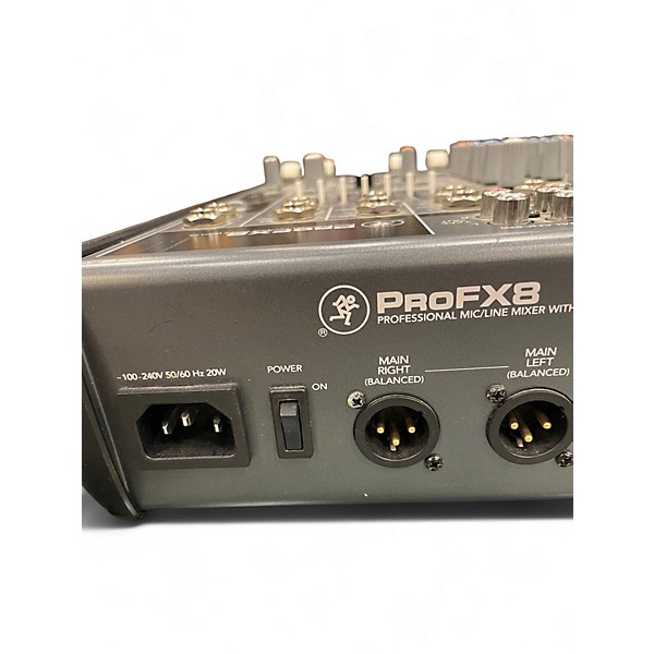 Used Mackie PROFX8 Unpowered Mixer