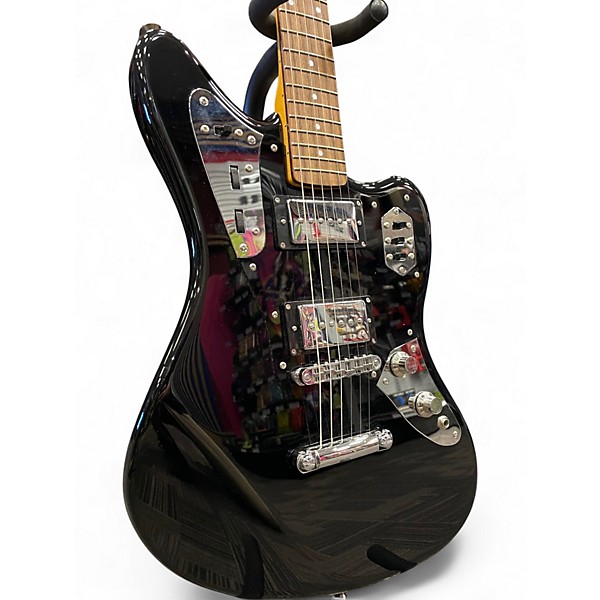 Used Fender Classic Player Jaguar Special HH Ebony Solid Body Electric Guitar
